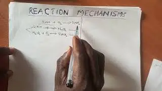 Reaction mechanism,elementary steps,intermediates,rate determining steps & molecularity @honesty