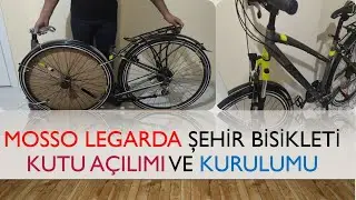MOSSO LEGARDA ŞEHİR BİSİKLETİ - Mosso Legarda 1924 LSM CT - V Fren - Kutu Açılımı ve Kurulumu