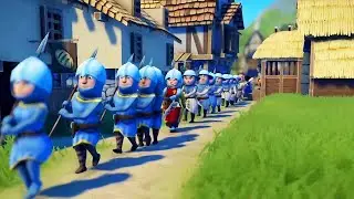 WE ARE Building the MOST POWERFUL KINGDOM with MEDIEVAL ARMY | NEW Foundation Kingdom Builder v1.8