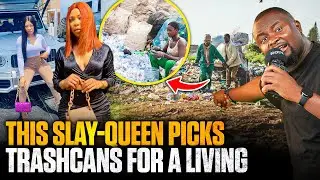 She makes millions of naira picking trash cans from refuse dump