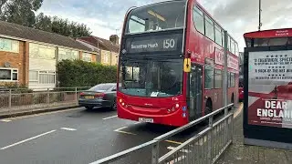 Arriva London North Bus Route 150|T181(LJ60 AUK)Alexander Dennis Enviro 400 10.1