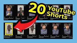 I Make 20 YouTube Shorts in 10 Minutes - Here's My Exact System For Over 40s