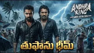 Andhra King Taluka TOOFAN SCENE Reaction! 😱 | Goosebumps Guaranteed! | Telugu