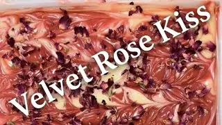 🌹 Rose & Ordo Soap Pouring ASMR | Satisfying Swirl Magic! 🧼✨