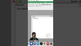 Lets make a Digital clock in Excel #funwithexcel…