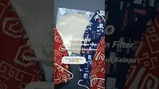 Gimana sih, cara pakai MASNANO? #maskerkain #masker #selulosa #serabutkelapa #nanopartikel #masnano