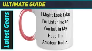 The Best Amateur Radio Two-Tone Coffee Mug: A Hilarious Gift for Hams!