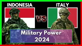 Italy vs Indonesia Military Power 2024 | Indo vs Italy power comparison #militarypower #comparison