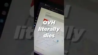 OVH ABSOLUTELY DIES TO SOLOSTRESS :) #shorts #networking