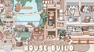 NEW FREE SINGLE MOM NATURAL CHIC HOUSE BUILD|| AVATAR WORLD #pazu
