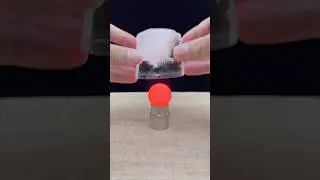 1000℃ Hot Metal Ball VS ice🧊#satisfying#foryou#experiment