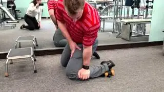 Self mobilization of fibular head
