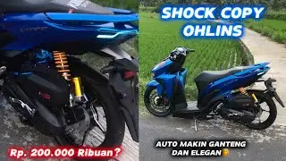 GANTI SHOCK COPY OHLINS KECE DI VARIO 150 LED NEW