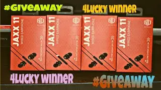 Nu Republic jaxx11 Earphones For Giveaway/GIVEAWAY/GIVEAWAY
