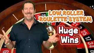 LOW ROLLER ROULETTE STRATEGY WINS HUGE
