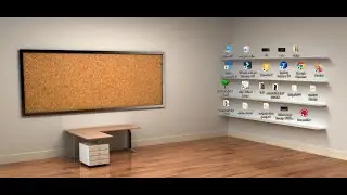 WALLPAPER SHELF ON DESKTOP