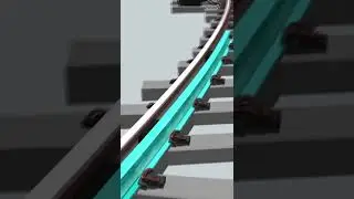 Train wheel and flange | Guard rail, check rail