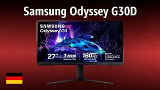 Monitor Samsung Odyssey G30D (LS27DG300EUXEN) | TEST | Deutsch
