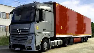 ETS2 | Mercedes Actros MP4 Reworked v3.0 [Schumi] And Talson TGG Trailer [1.44] | ProMods