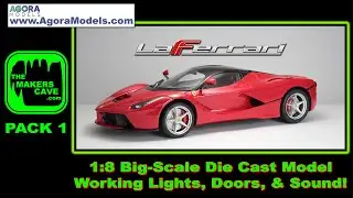 Agora 1/8 LaFerrari Build - Pack 1