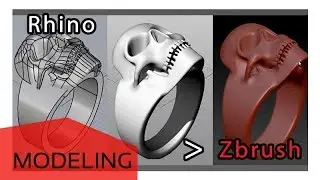 Tutorial Rhinoceros com Zbrush - Suavindo Modelos para Impressão 3D