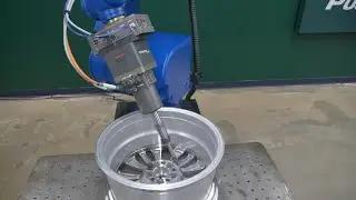 Robotyczne wykańczanie i gratowanie k&oacute;ł aluminiowych