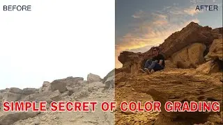 color grading photoshop secret