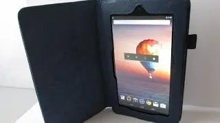 Hp slate 7 Flip Folio PU Leather Case - Unboxing & Review