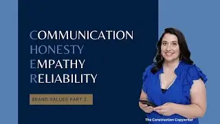 Brand Value - Honesty and how it features in every aspect of my working partnerships