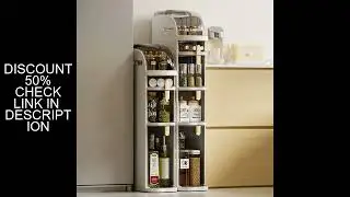 1 Piece Plastic 18Cm Narrow Size Gap Storage Cabinet Drawer Type Kitchen Gap Multi-Layer Bathroom Na