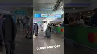 Dubai Airport Terminal 1 - Arrival at Dubai Airport - #sharjah #dubai