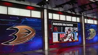 Anaheim selects Mason McTavish with the 3rd pick in the 2021 NHL Draft