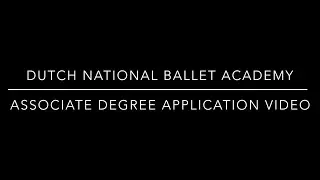 Noah Veelo - Application Video - Dutch National Ballet Academy (2026)