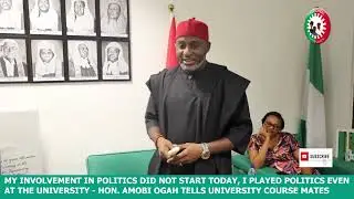 HON. AMOBI OGAH RECEIVES HIS UNIVERSITY COURSE MATES AT THE GREEN CHAMBERS, SHARES MEMORIES.