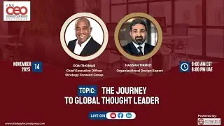 The CEO Series with Hassan Tirmizi