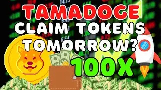 TAMADOGE CLAIM TOKENS TOMORROW? $TAMA EXCHANGE LISTINGS TOMORROW?