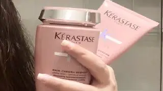 Honest review of KERASTASE Chroma Absolu Shampoo & Cond  Set