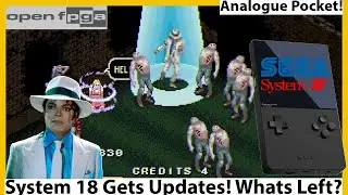 Analogue Pocket Sega System 18 Updates! New Games and What's Left