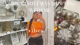 COME CHRISTMAS SHOPPING WITH ME| TARGET - HOBBY LOBBY| CHRISTMAS DECOR HAUL