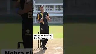 Ashish nehra biwling tips to Young bowlers #cricket#tips #shorts#fastbowlingtips #bowlingspeed#viral