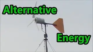 Wind Turbine Generator 🔹Homemade Alternative Energy Project