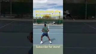 Do you commit after bad approach shots? #tennis #tennispractice #tennismatch #tennisvolley #sinner