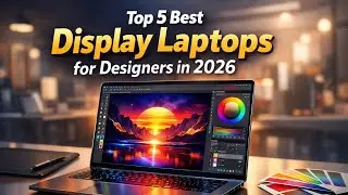 TOP 5 Laptops With the Best Display for Designers 2026