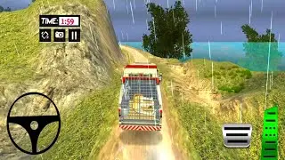 Animal Ambulance Rescue Simulator - Offroad Emergency Animal Van Driving - Android Gameplay