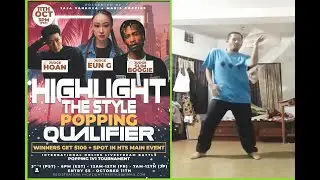 POPPING QUALIFIER | HIGHLIGHT THE STYLE | DR.LAXGER | REPRESENTING NEPAL 🇳🇵