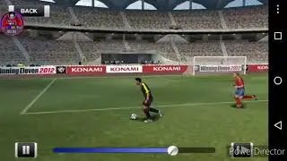 WE2012..A fantastic goal of Neymar..This is a match between Brazil Vs Spain.Android Mobile Gameplay.