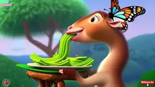 The Buzzing Gerenuk Song 🦌🎶 | Funny Antelope Song for Kids