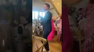 Dancing Queen - ABBA | James Sax at Hyde House #wedding #weddingbreakfast