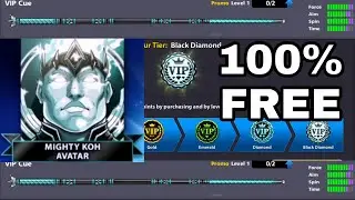 VIP CUE + AVATAR ON VIP BLACK DIAMOND TRICK BACKUP BY DIAMOND 8BP YT