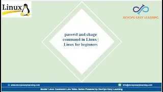 passwd and chage command in Linux | Linux for beginners